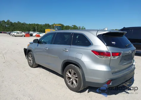 2015 Toyota Highlander Le Plus V6 z USA, uszkodzony, nr VIN 5TDBKRFH2FS194962